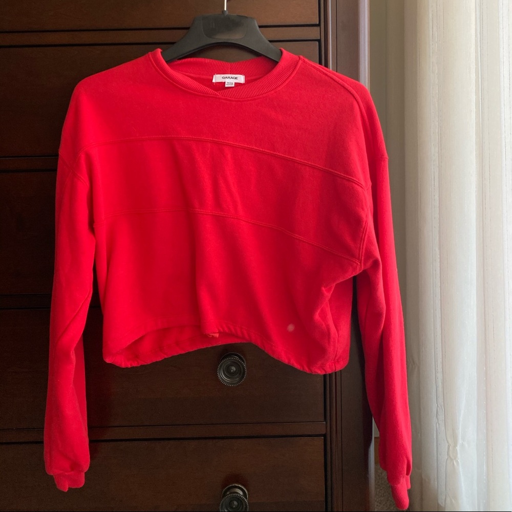 Red Garage Crewneck
